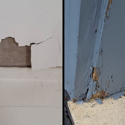 Residential plaster and wood repair